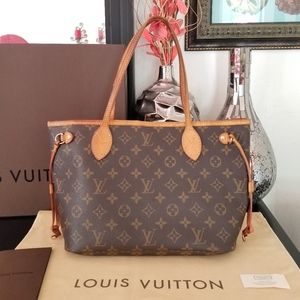 🔥 Louis Vuitton Neverfull PM bag LV purse Handbag